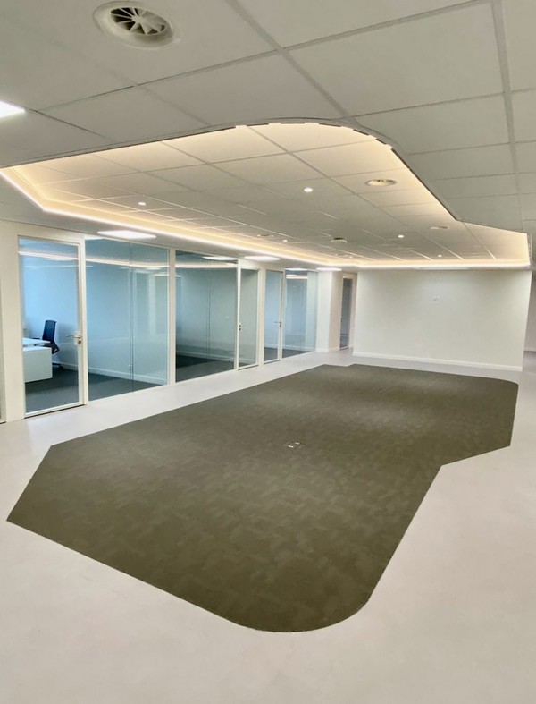 Aménagement d’une surface administrative pour une industrie pharmaceutique